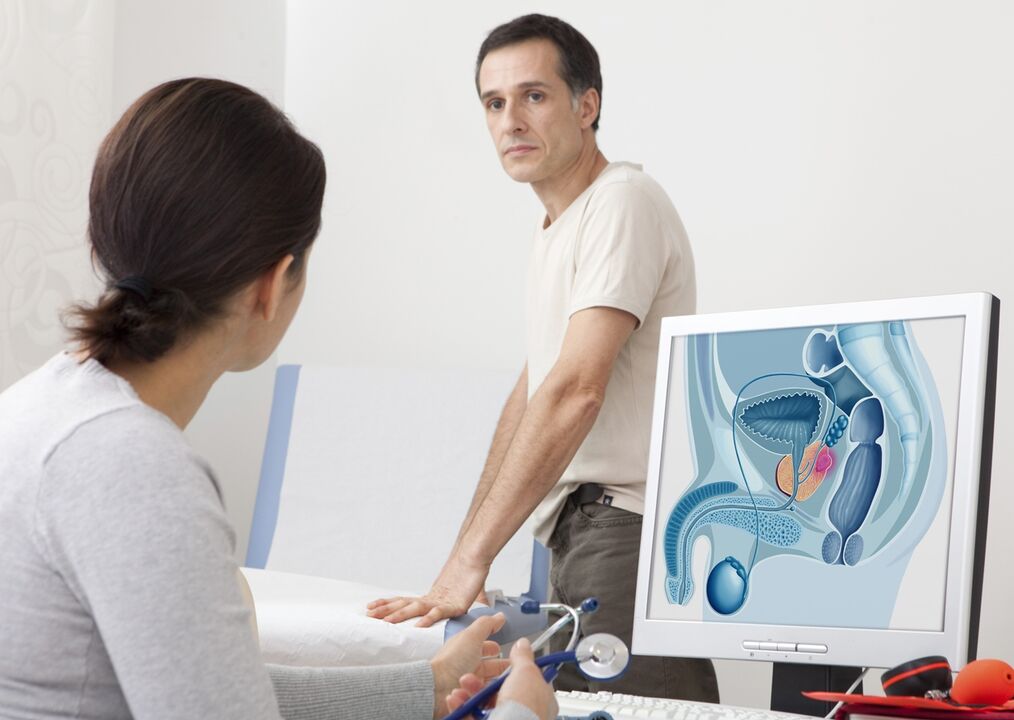 consulta com um especialista em prostatite crônica